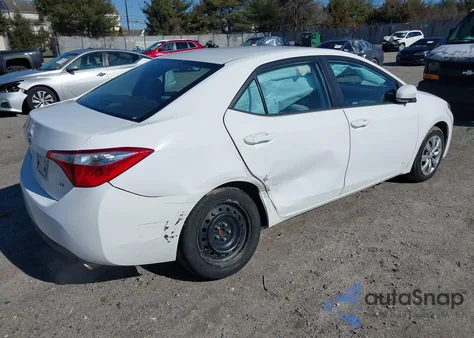 2015 Toyota Corolla Le from USA, damaged, VIN 2T1BURHE4FC229314